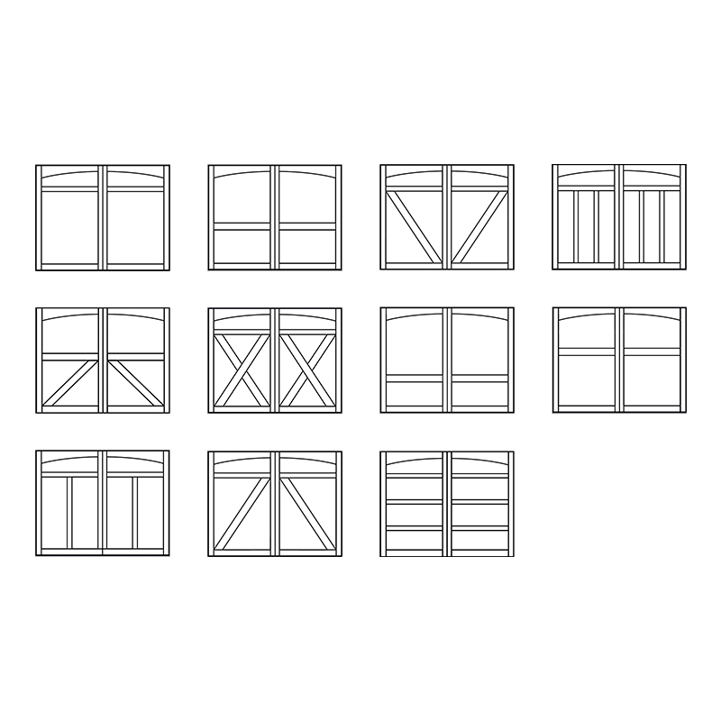 Arched Top Garage Door Options