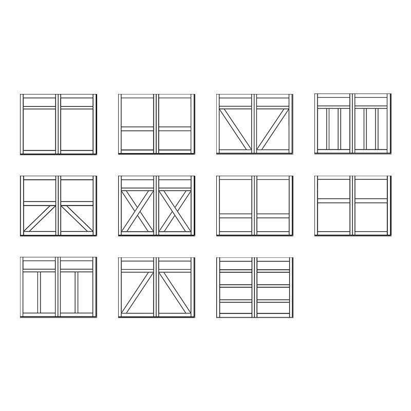 Square Top Garage Door Options