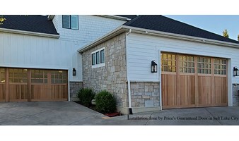 Full Custom Wood Garage Door