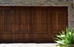 Full Custom Wood Garage Door